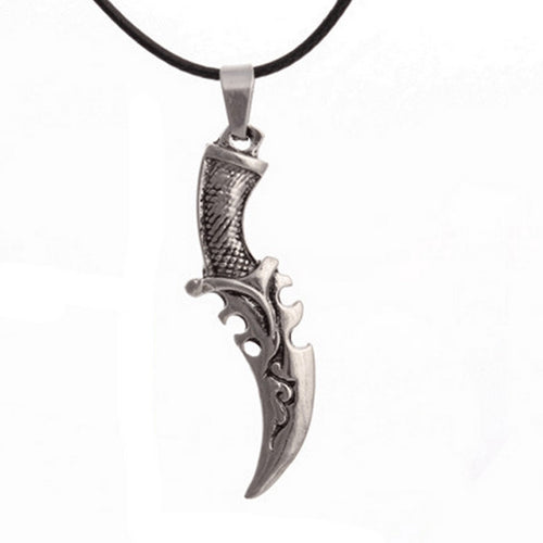 Dagger Stainless Steel Pendant Necklace